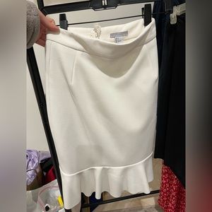 Beautiful off white pencil skirt